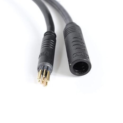EBP eBike Waterproof 9 Pin Motor Cable 250W - 1200W Joulette Type Black
