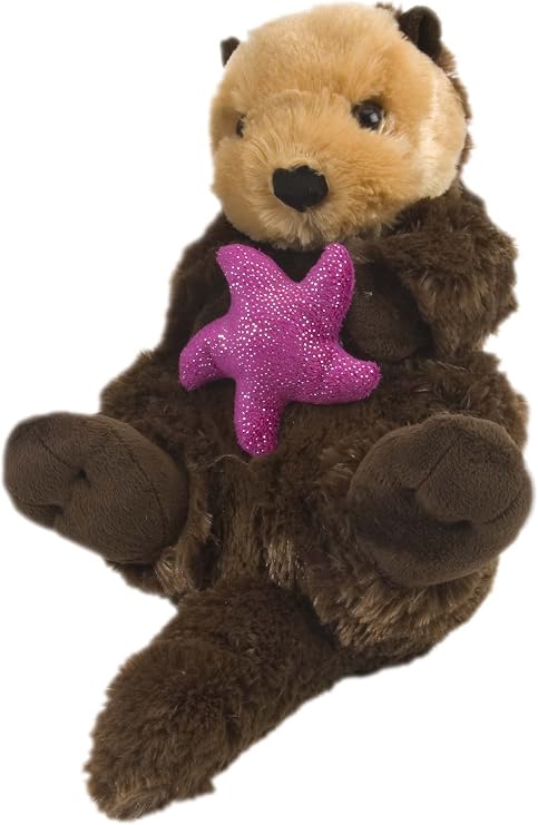 Wild Republic Sea Otter Stuffed Animal, Plush Toy, Gifts for Kids, Cuddlekins 12, Multicolor