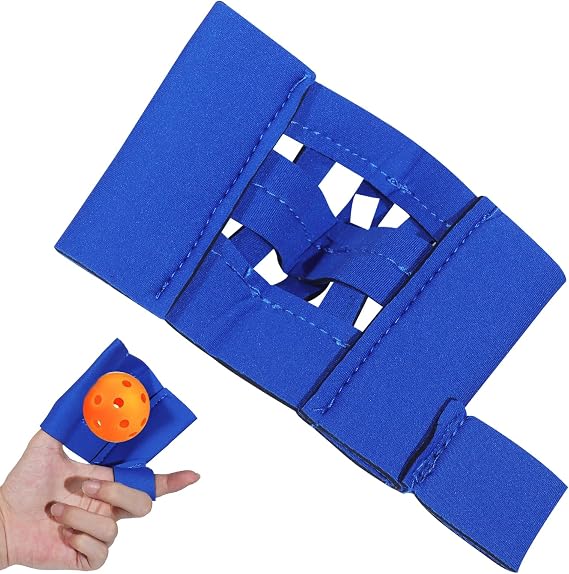 Catchers Mitt, Two Finger Training Glove Mini Lightweight Web Glove Catcher Breathable Practice Balls Training for Baseball Softball