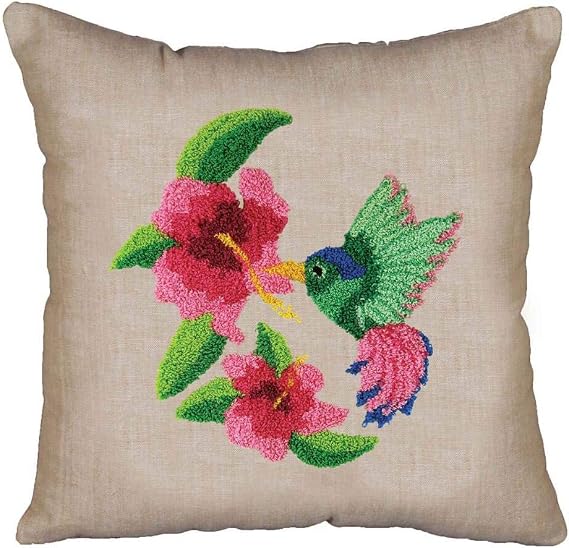 Hummingbird Stamped PN Pillow Kit