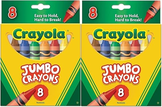 Crayola 52-0389 Crayons Jumbo, Pack of 2