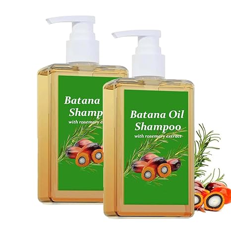Batana Oil Shampoo Batana Shampoo for Hair Hair with Moisture Soft Hair for All Hair Types 100 ml (2 Pieces)