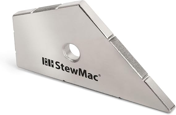 StewMac Fret Kisser Fret Leveling Tool, Quickly Spot Level a Single Guitar Fret to Fix Buzz (3771)