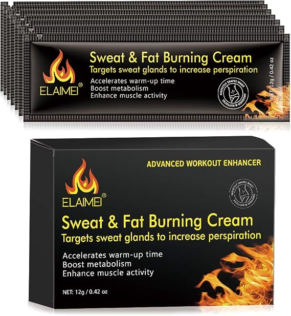 10 Pack Hot Cream, Workout Enhancer Sweat Cream,Fat Burner Cellulite Creams Tighten Muscles, Slimming Enhancer Workout Coconut Body Cream for Weight Losing