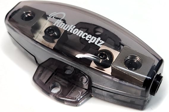 KnuKonceptz 4/8 Gauge in Line Mini - ANL Fuse Holder with Fuse