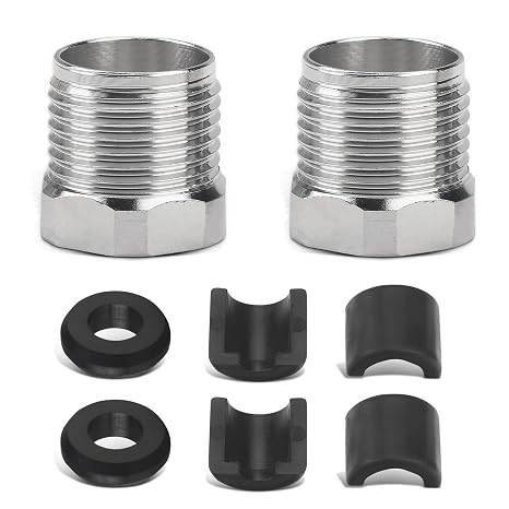 2 Set 277001729 277001527 Steering Reverse Aluminum Cable Lock Nut Kit - by Huthbrother, Compatible with Sea-Doo 293830063 277000055 211100009