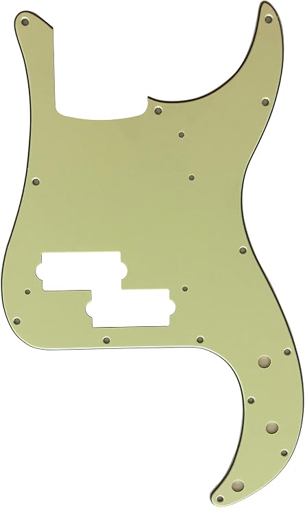 For Fender '62 Precision P Bass Guitar Pickguard (3 Ply Vintage Green)