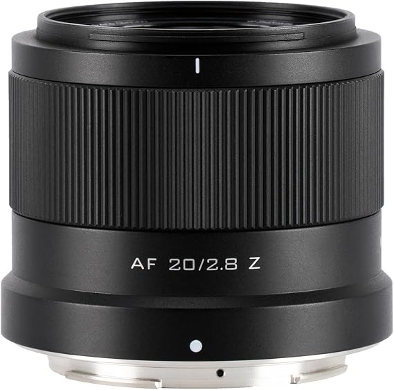 VILTROX 20mm f2.8 Z Mount, 20mm f/2.8 Z-Mount Full Frame AF Lens for Nikon