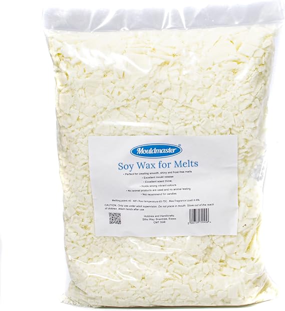 Mouldmaster Soy Wax for Melts 1.5 kg, White