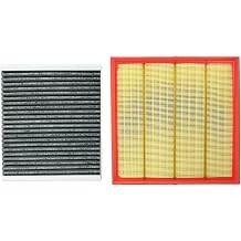 20897358 Engine Air Filter and 13271190 Cabin Air Filter Set Fit For 2010-2016 Cadillac SRX 2011 Saab 9-4X