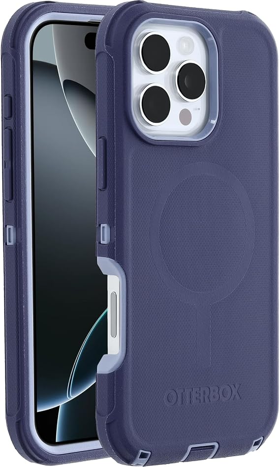 OtterBox Defender Series MagSafe Case for iPhone 16 Pro Max,Purple