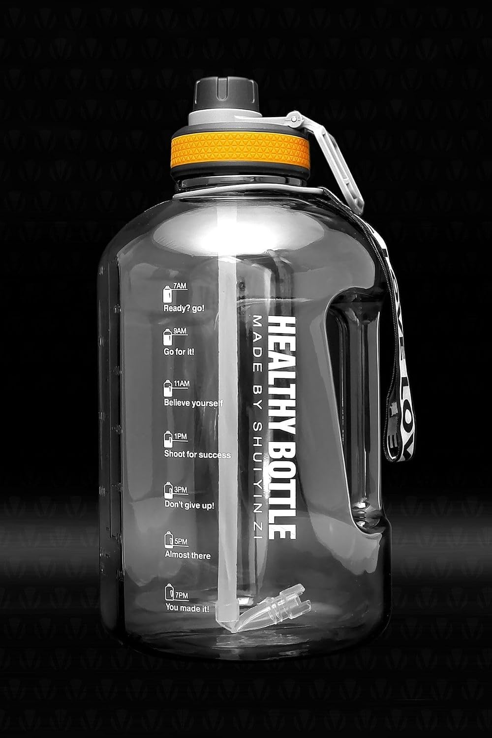 Valletta Winda Motivated Athlete Water Bottle 2.2 Lt - Black