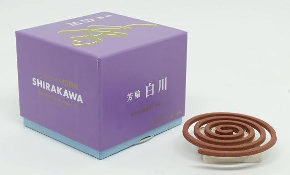 Shoyeido White River Incense Coils, 10 CT