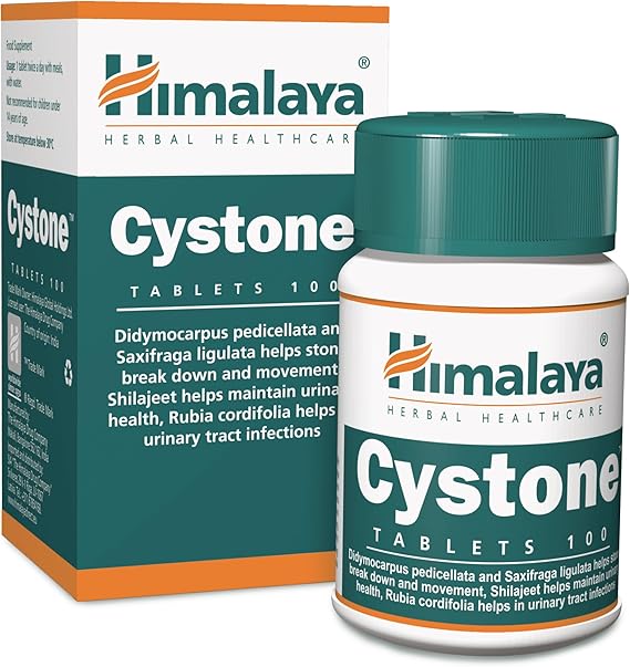 Himalaya Herbals Cystone Herbal Food Supplement Helps Ensure Normal Functioning of Urinary Tract for Urinary Health | Active Herbs Bring Comfort, 100 Capsules