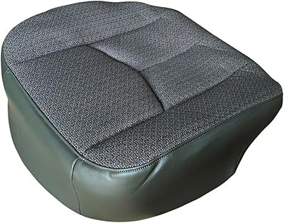 Driver Bottom Side Cloth Seat Cover for Chevy Avalanche Silverado GMC Sierra Yukon Suburban Tahoe 2003 2004 2005 2006 Dark Grey