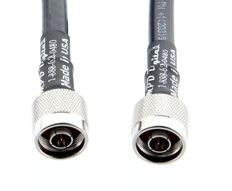 Times Microwave N-Male to N-Male LMR-400 Cable Ultra Low Loss LMR400 Coax Made in USA by MPD Digital (TM) (100 ft)