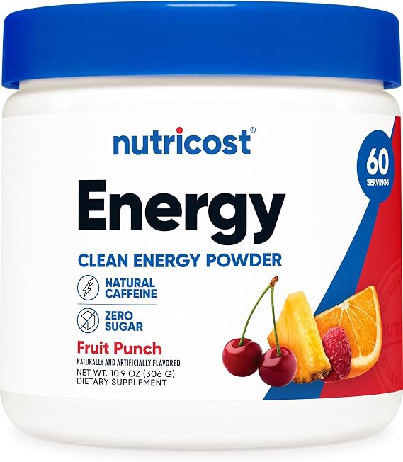 Nutricost Energy Complex (Fruit Punch) 60 Servings