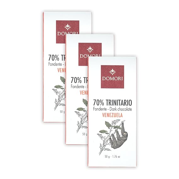 Domori - Single Origins Chocolate Bundles (Venezuela 70%, 3 Pack)