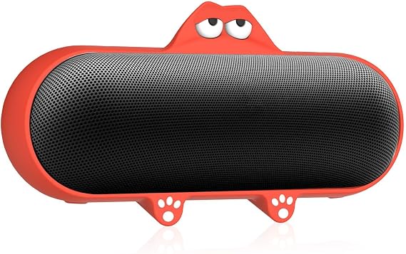 Silicone Case for Beats Pill (2024 Release) Portable Bluetooth Speaker,Soft Protective Case Against Scratch and Drop, Only Compatible with Beats Pill with Precise Cutout(Red)