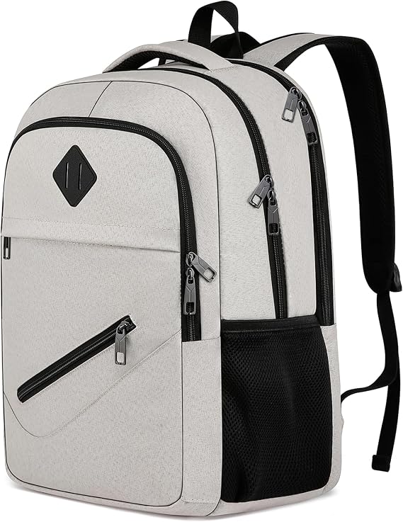 BIKROD Backpack for Girls Women, School Backpack for Teen Boys, Lightweight Casual High School Bookbag, Daily-use Travel Laptop Backpack Fits 15.6 Inch Notebook