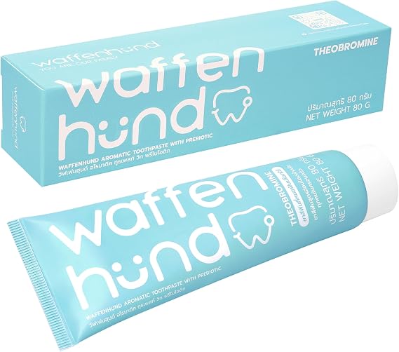 Aromatic Mint Vanilla Lavender Fluoride Free Toothpaste - Dentist Formulated Xylitol Toothpaste for Gentle Cleansing & Fresh Breath - Prebiotic Theobromine Toothpaste, 80g
