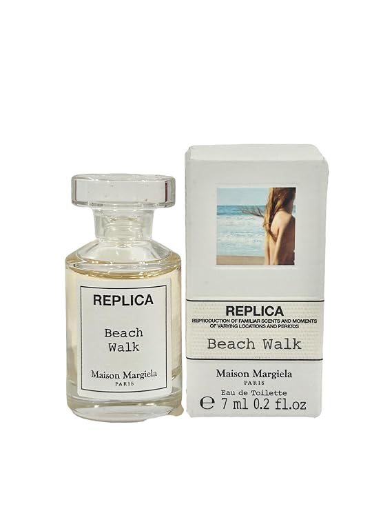 Maison Margiela Replica Beach Walk Perfume SPLASH MINI/SMALL/TRAVEL SIZE EDT Women 7 ml / 0.2 oz