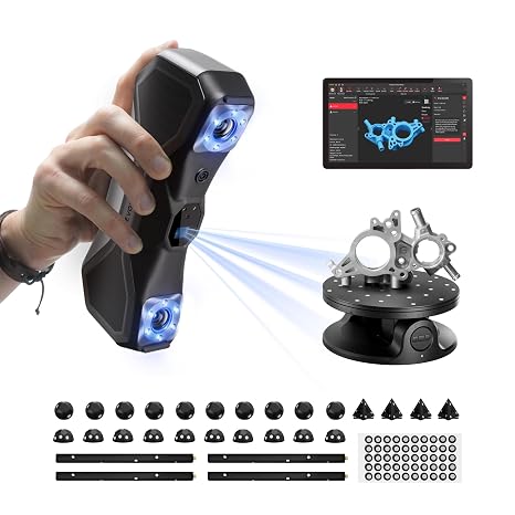 Revopoint MetroX 3D Scanner, Blue Laser, 4 Modes, for 3D Printing, Advanced