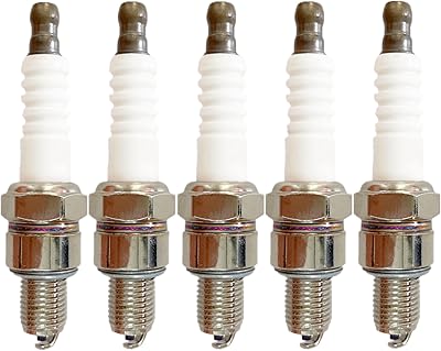 Spark Plug CR5HSB Replacement For NGK 6535 Hnoda GX22 GX31 GX100 Engine EB2000 EU2000 EB2000I EU1000I EU2000I 2000 series Generator Rep 98056-55777 5 Pack