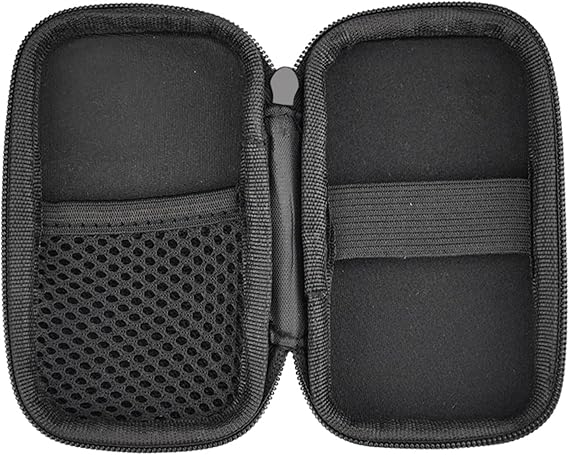 Portable Hard Holder for E60 External SSD Bag with Soft Inner, Pocket Bags Protective Hard EVA Case Lightweight Bags Zipper Closure Case
