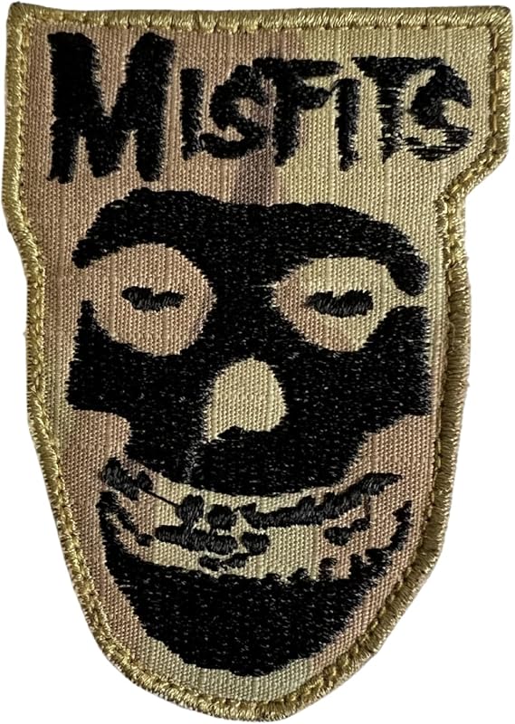 Misfits Patch Multicam OCP - Funny Tactical Military Morale Embroidered Patch Hook Fastener Backing