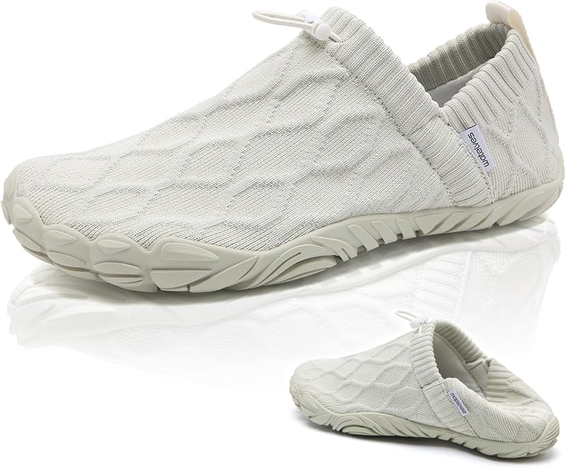 WateLves Unisex Barefoot Shoes Lightweight Indoor Slippers Outdoor Toe Shoes Trail Running Shoes Minimalist