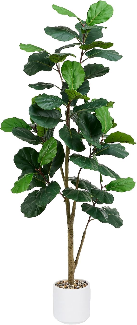 Artificial Fiddle Leaf Fig Tree 7FT with Tall Exquisite Planter