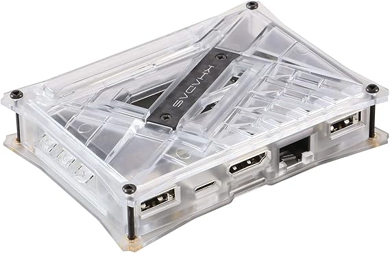DIY Case for VIMs SBC Series (Transparent with Metal Plate)