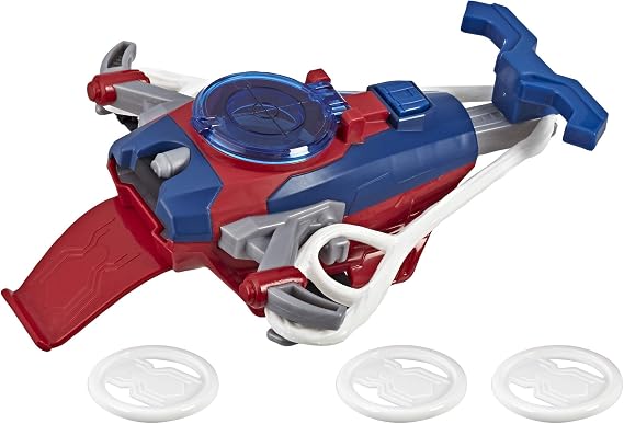 Spider-Man Web Shots Disc Slinger Blaster Toy for Kids Ages 5 & Up