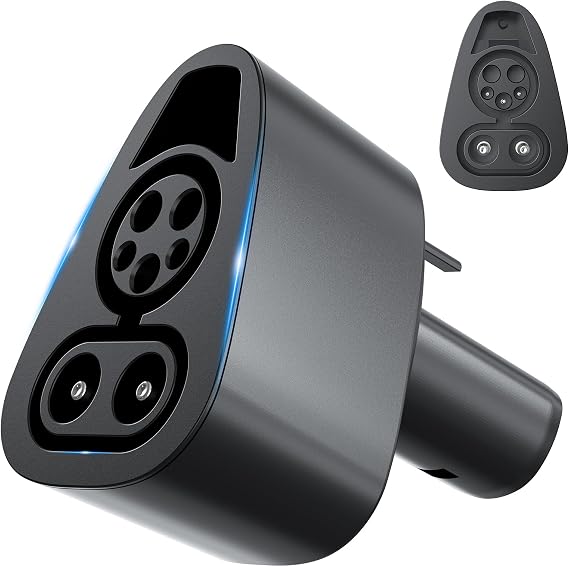 SEGUMA CCS1 to Tesla Charger Adapter, 250kW Supercharger CCS Adaptor, Fit for Model Y/3/S/X, Charge at Level 3 DC Fast Charging Stations (Not for Level1 Level2 EV Charger), NACS Adapter