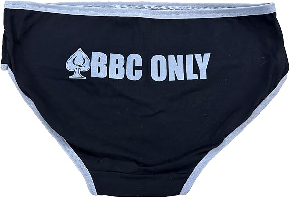 クイーン・オブ・スペードQoS用BBCのみのヒップスターチーキーパンティ付きコットンパンティ
