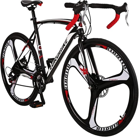 OBK Road bike for men 54cm Frame 21 Speed 700C Wheels Mens Commuter Bicycle