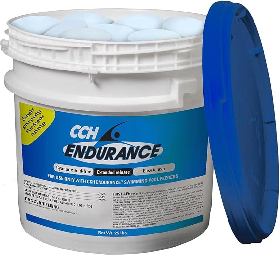 Corporation CCH Endurance 3 Inch Calcium Hypochlorite Tabs, 25 lbs. 23227