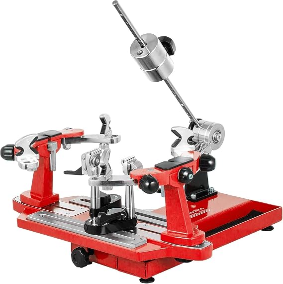Tennis String Machine Tabletop Tennis Racquet String Machine Tennis Stringer Racket String Tool Crank String Machine String Machine with Tool for Tennis Badminton