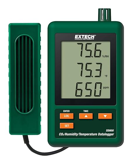 Extech SD800 CO2, Humidity and Temperature Datalogger
