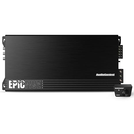 AudioControl EPICFIVE 5-Channel Car Audio Amplifier 1100W, Digital Class D