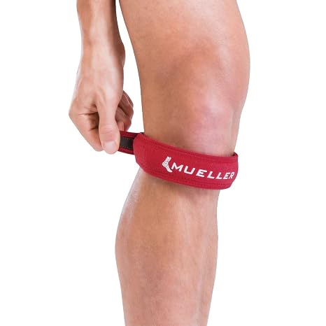 Mueller Jumpers Knee Strap, Red
