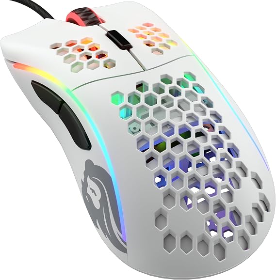 Glorious Model D Mouse, Wired, Gaming, PC, Ergonomics, RGB, Illuminated, 6 Programmable Buttons, DPI 12000, PC Gaming Mouse, Domestic Genuine Product 69g