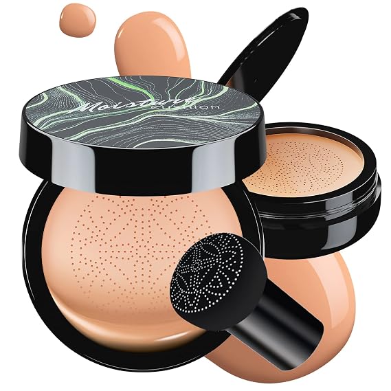Cushion Foundation for Women CC Cream Concealer Waterproof Nude