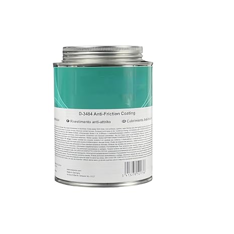 D-3484 Anti-Friction Coating 500g 17.64oz Dow Corning D-3484 High-Performance Lubricant Excellent Lubricating Effect Good Corrosion Protection High Load Carrying Capability