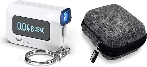 BACtrack C6 Keychain Breathalyzer & Carrying Case