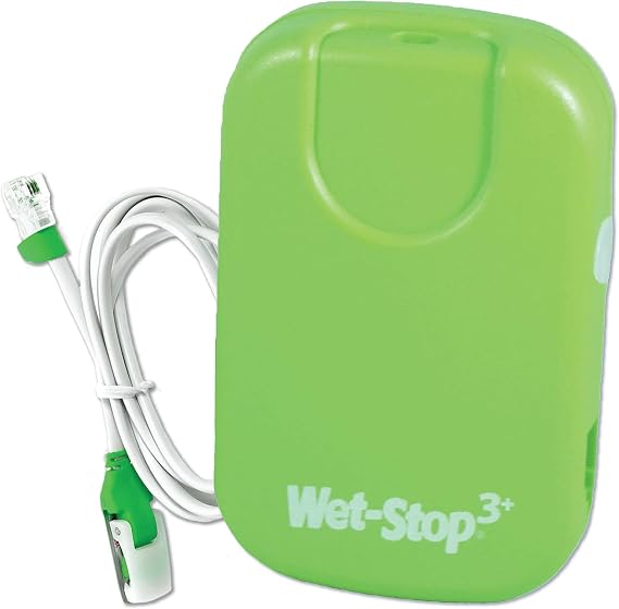 3 Green Bedwetting Enuresis Alarm with Loud Sound and Strong Vibration for Boys or Girls, Proven Solution for Bedwetters...