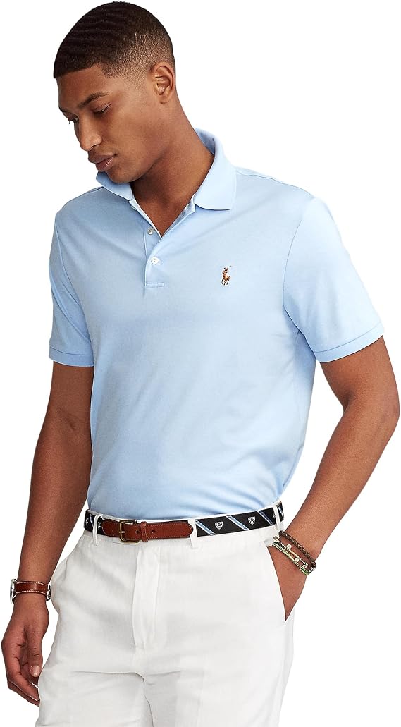 Ralph Lauren Mens Polo Classic Fit Polo, S, Elite Blue