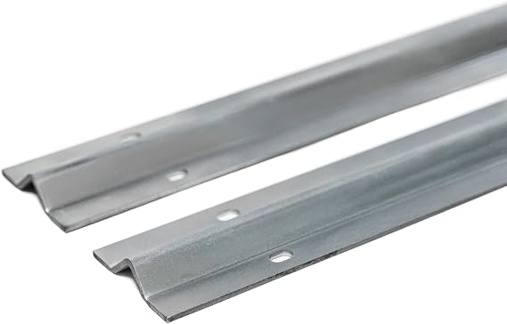 ALEKO Galvanized Steel V-Track for Sliding Gate 12 ft VTRACK12FT | Guides rolling wheels smoothly, rust-resistant zinc finish, welds to frame, quiet reliable travel, weatherproof outdoor use