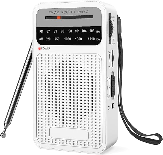 Goodes Portable Radio AM FM, Transistor Radio with Best Reception